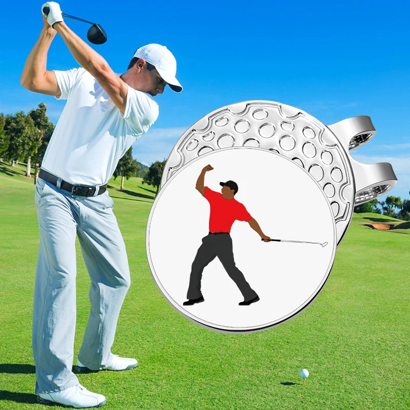 Tiger Golf Ball Marker