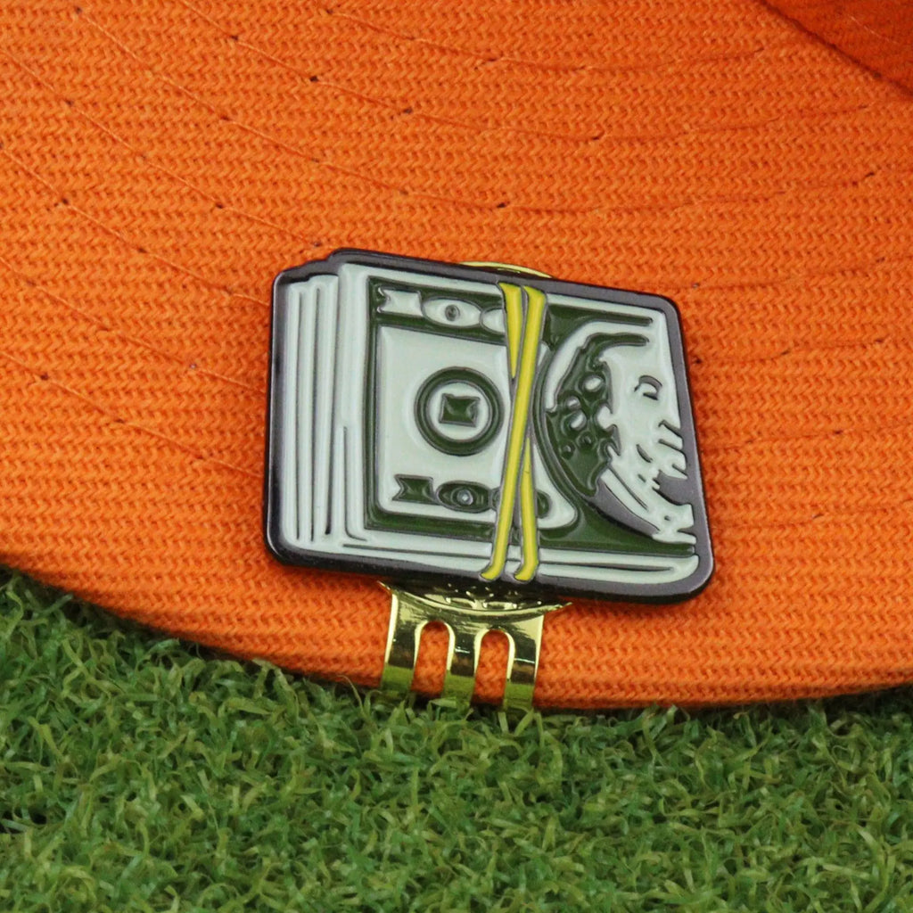 New Spot Creative Metal Dollar Enamel Ball Mark Mark Mark Ball Position Mark Golf Accessories LY351