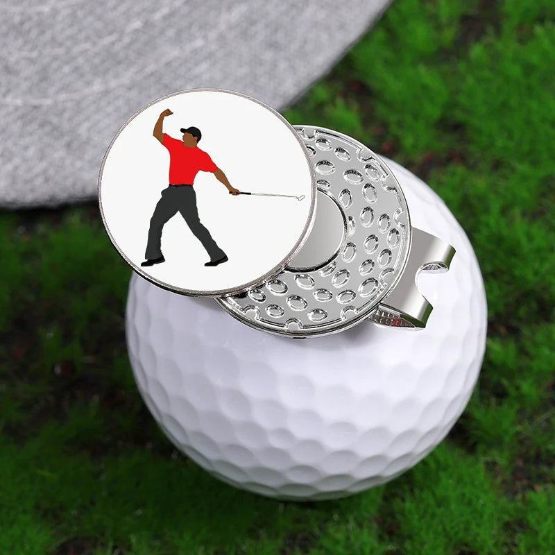 Tiger Golf Ball Marker