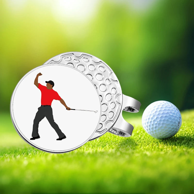 Tiger Golf Ball Marker