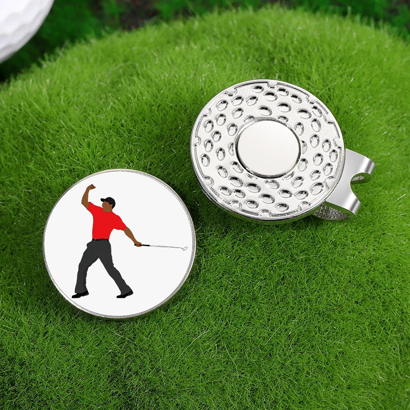 Tiger Golf Ball Marker