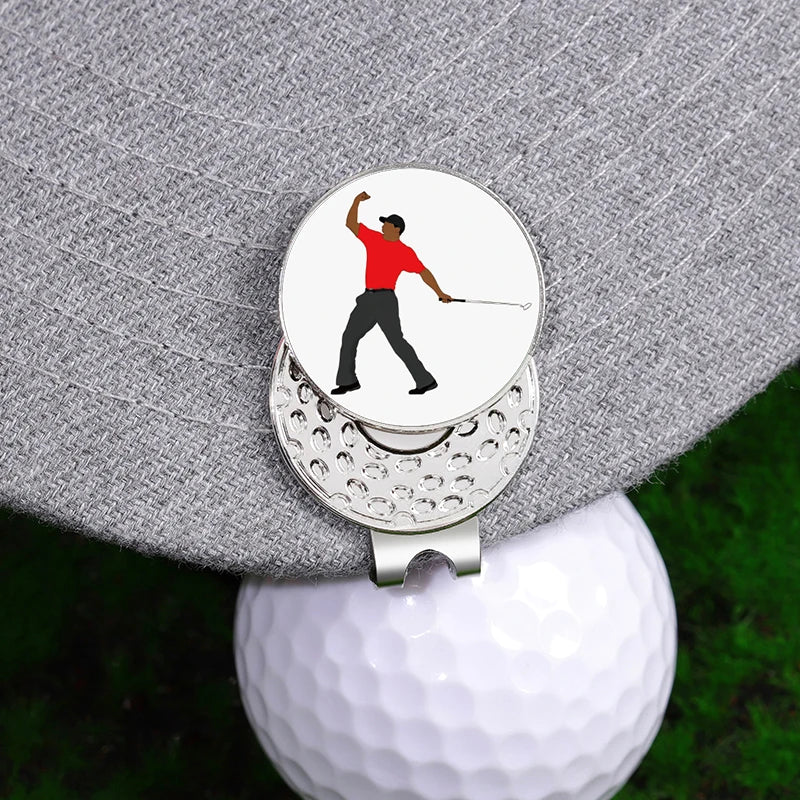 Tiger Golf Ball Marker
