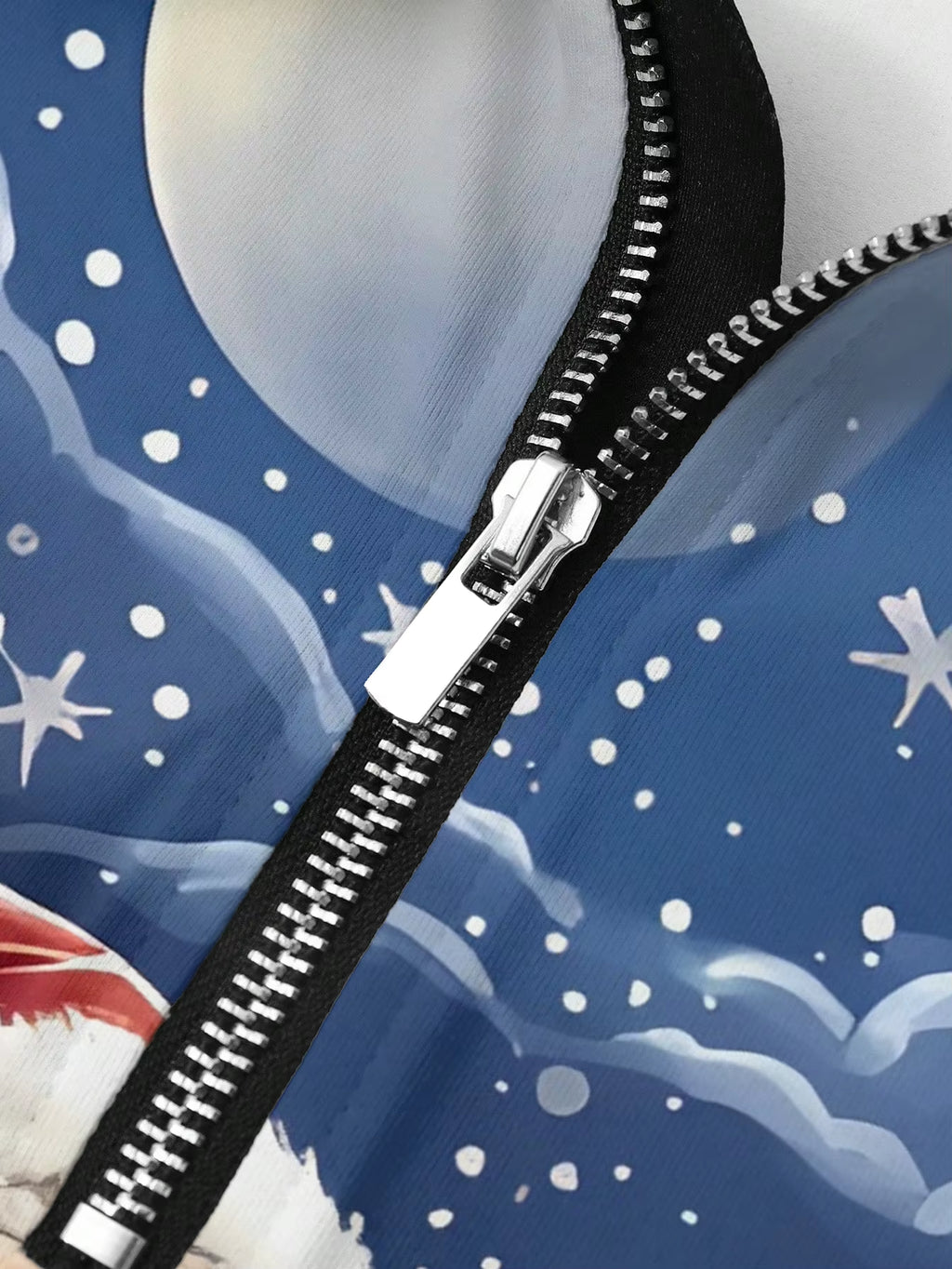 Christmas Golf Wear Men Snowman Anime Graphic Print Novelty Lapel Polo Shirt Tops Fashions Zipper Long Sleeve T-Shirt Man